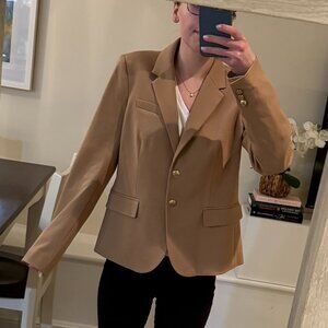 Camel J Crew Mercantile Women's Blazer (Size 12)